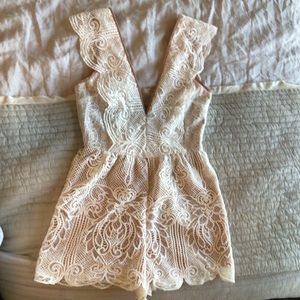 Lace Romper